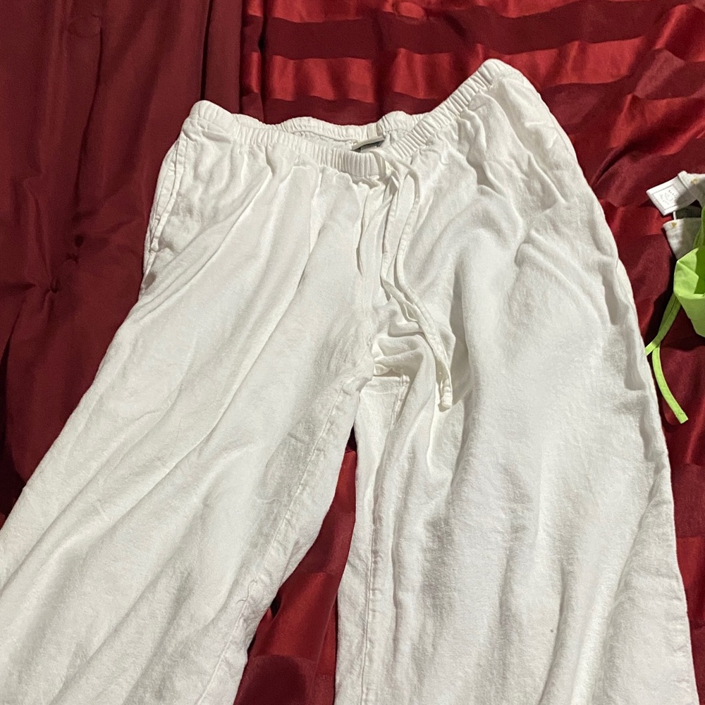 a new day White Drawstring Pants